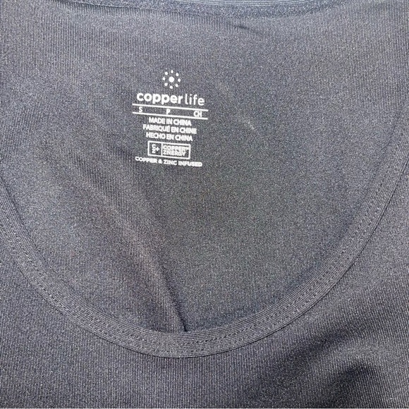 Copper Life Women’s Lower Back Support Compression Tank- Small - Picture 4 of 8